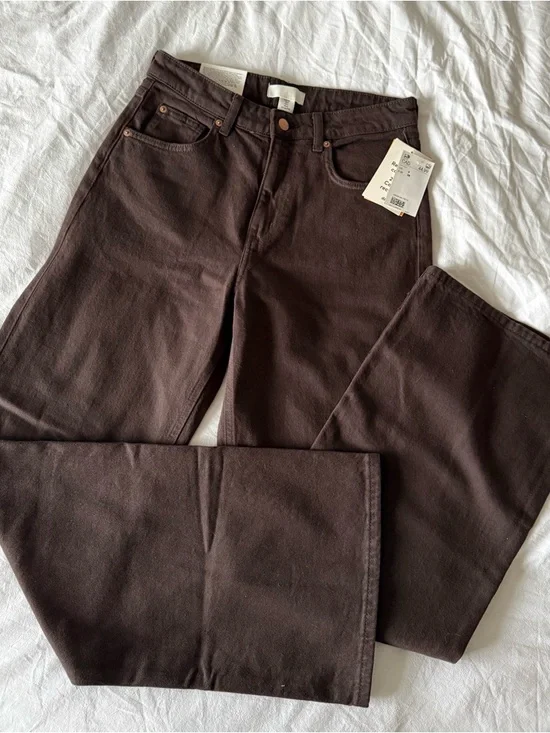 H&M Wide High Waist Jeans - Picture 3 of 11